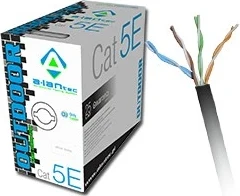 Kabllo rrjeti Alantec, 305 m, Cat5e U/UTP 