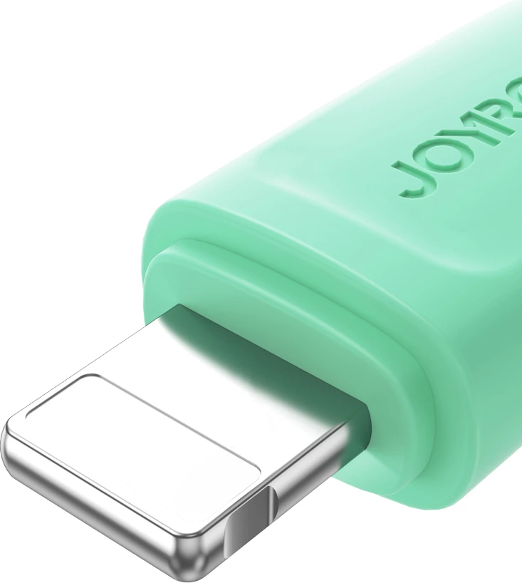 Kabllo Joyroom Multi-Color Series S-A34, USB-A në Lightning, 1m, 3A, e gjelbër