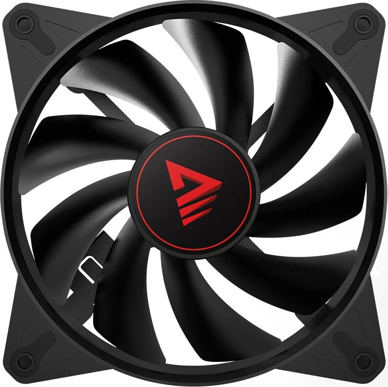 Set ventilatorësh për kasë SAVIO BLADE X1, 3x120mm, 4-pin PWM, zi