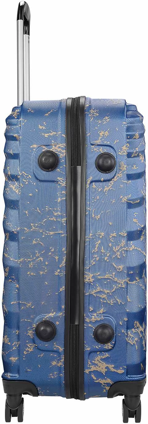 Valixhe udhëtimi Zoozie Bags, Wexta Wx-300, e madhe, ngjyrë kaltër, me printim