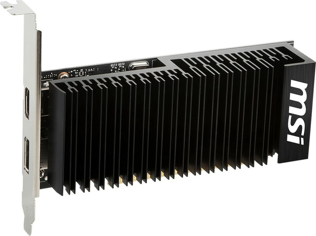 Kartelë grafike MSI GeForce GT 1030 2GHD4 LP OC, 2 GB, GDDR4, e zezë