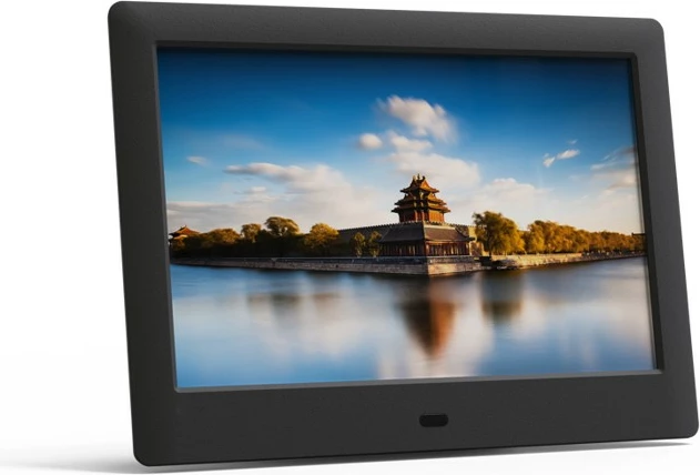 Kornizë digjitale Braun DigiFrame 81 Slim 8 inç IPS, e zezë