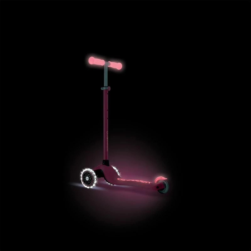 Trotinetë për fëmijë Globber PRIMO PLUS GLOW LIGHTS 443-110, rozë