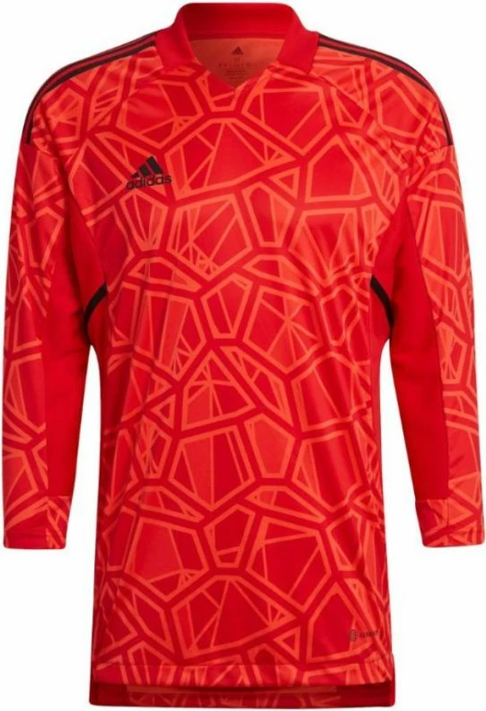 Fanellë portieri adidas Condivo 22 me mëngë të gjata për meshkuj, e kuqe
