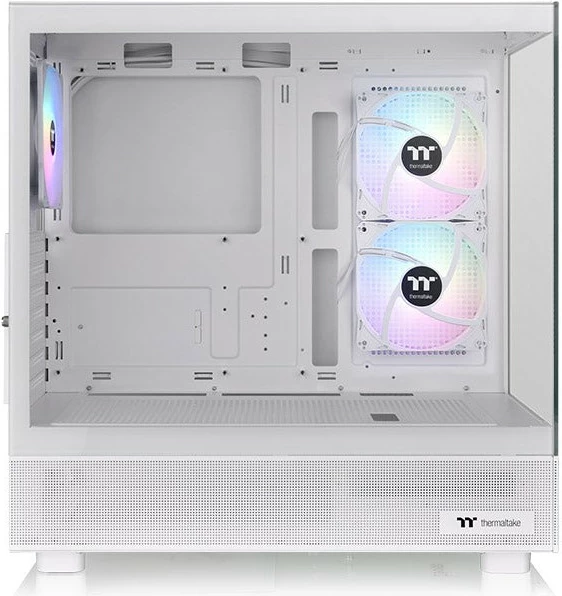Kasë Thermaltake View 270 Plus TG ARGB Snow White, Midi Tower, xham i temperuar, bardhë