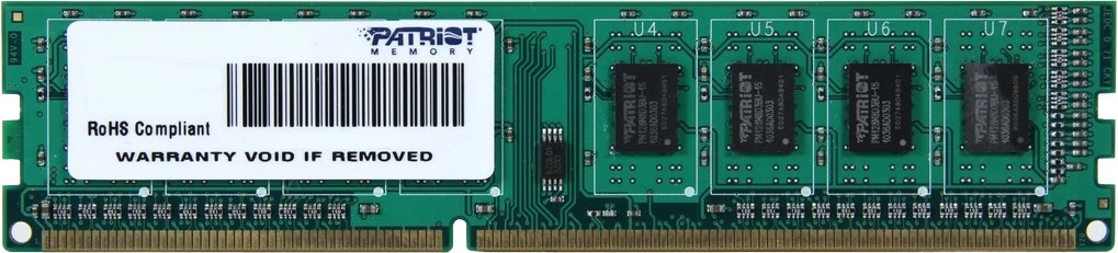 RAM Memorje Patriot DDR3 4GB, 1333MHz, CL9, PSD34G133381