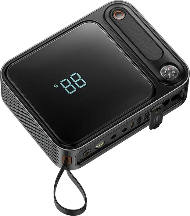 Jump starter dhe powerbank Baseus Super Energy Ultra, 26800 mAh, 3000A, e zezë