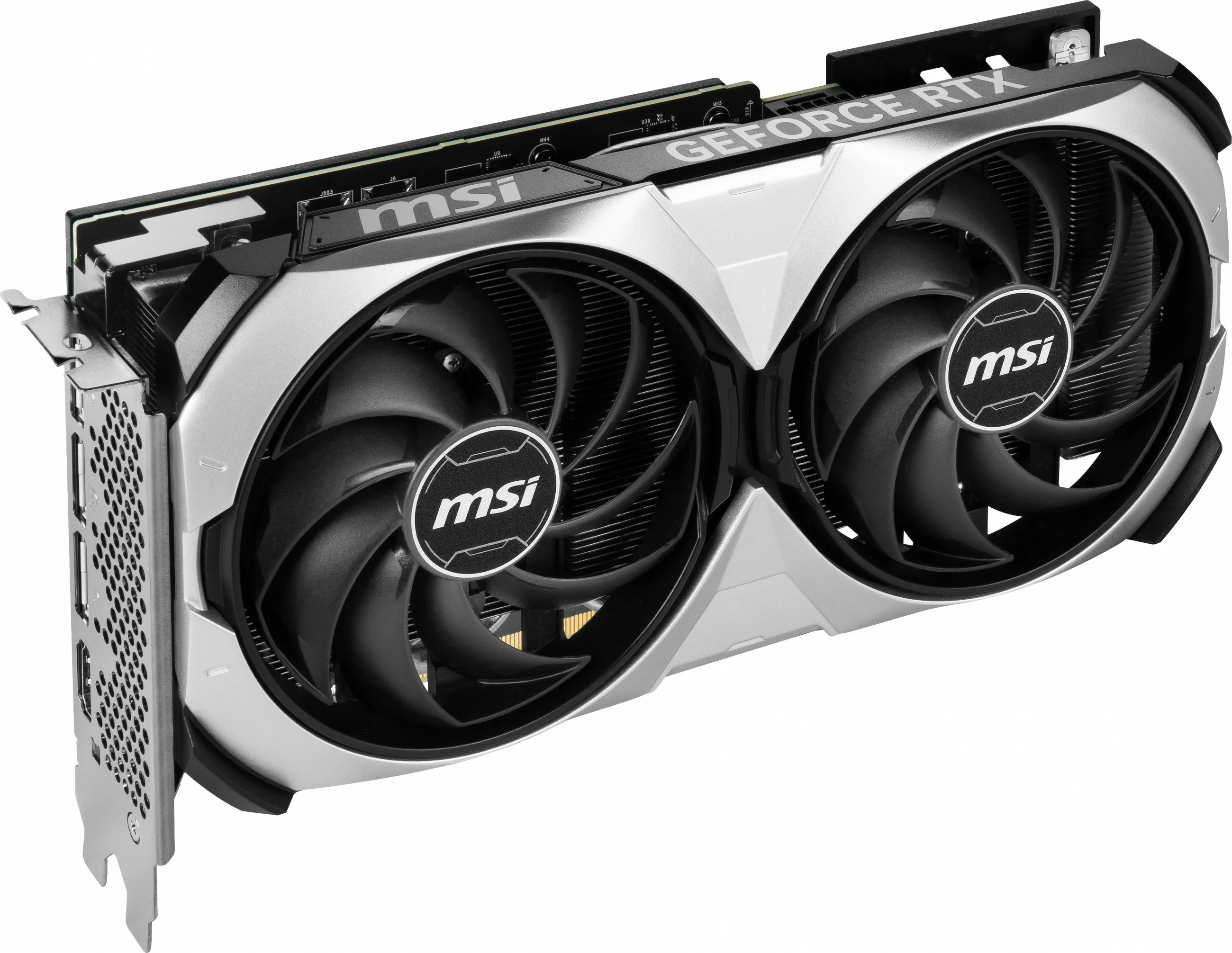 Kartelë grafike MSI VENTUS GeForce RTX 4070 Ti SUPER 16G 2X OC, 16 GB, PCI Express 4.0, e zezë/argjend