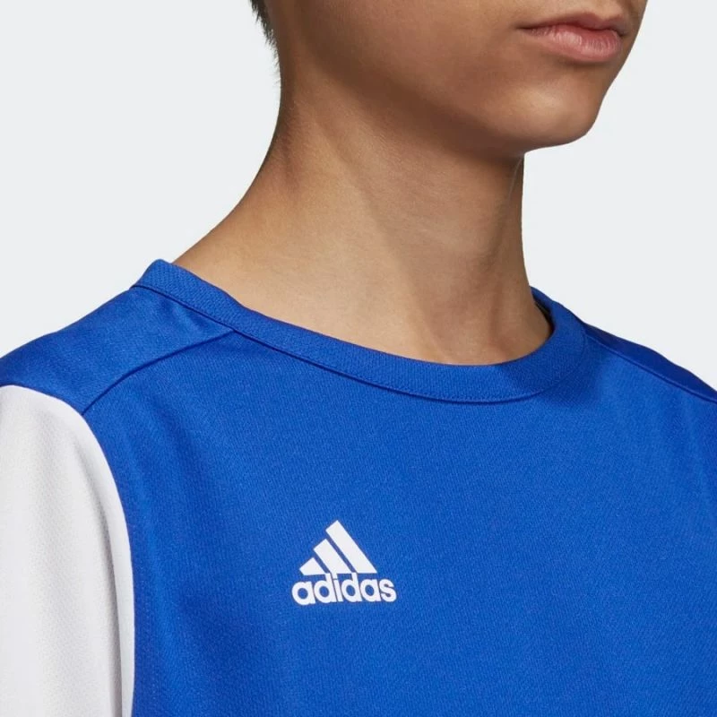 Maicë për fëmijë adidas Estro 19 JSY Y, e bardhë