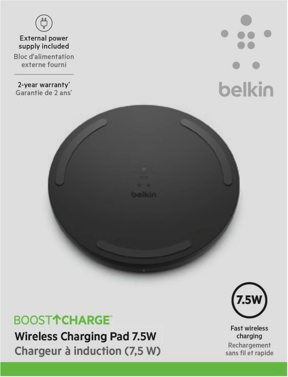 Karikues wireless Belkin Boost Charge, 1.2 m, i zi