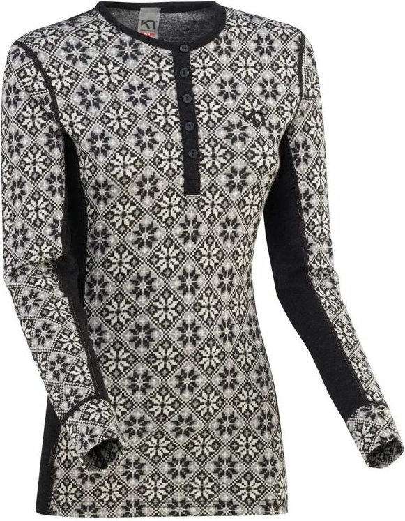 Maicë termoaktive për femra Kari Traa, e zezë