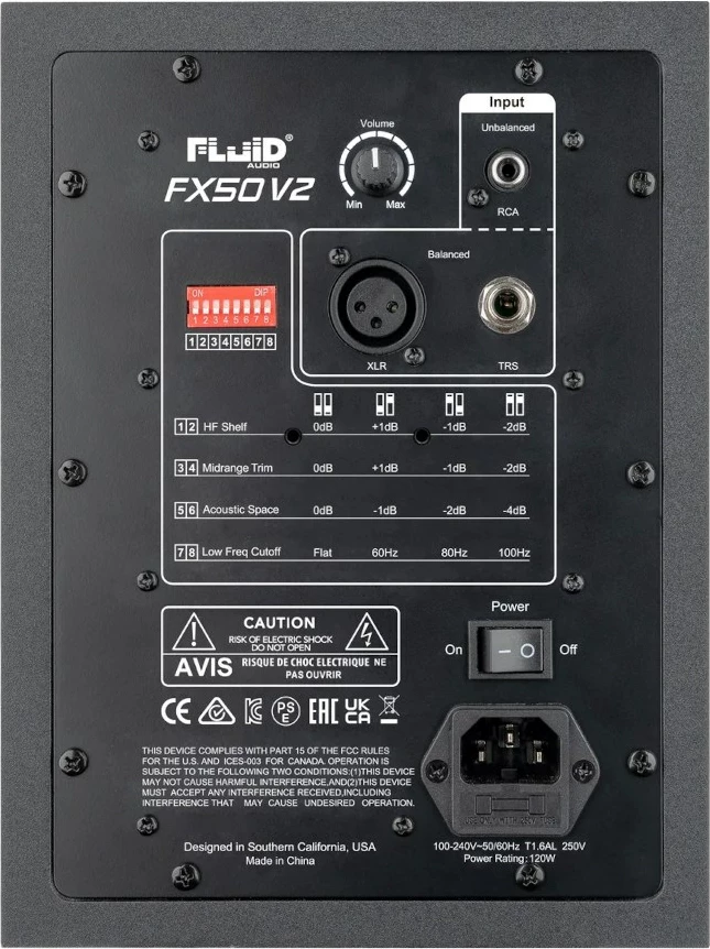 Monitor studio Fluid Audio FX50 V2, i zi