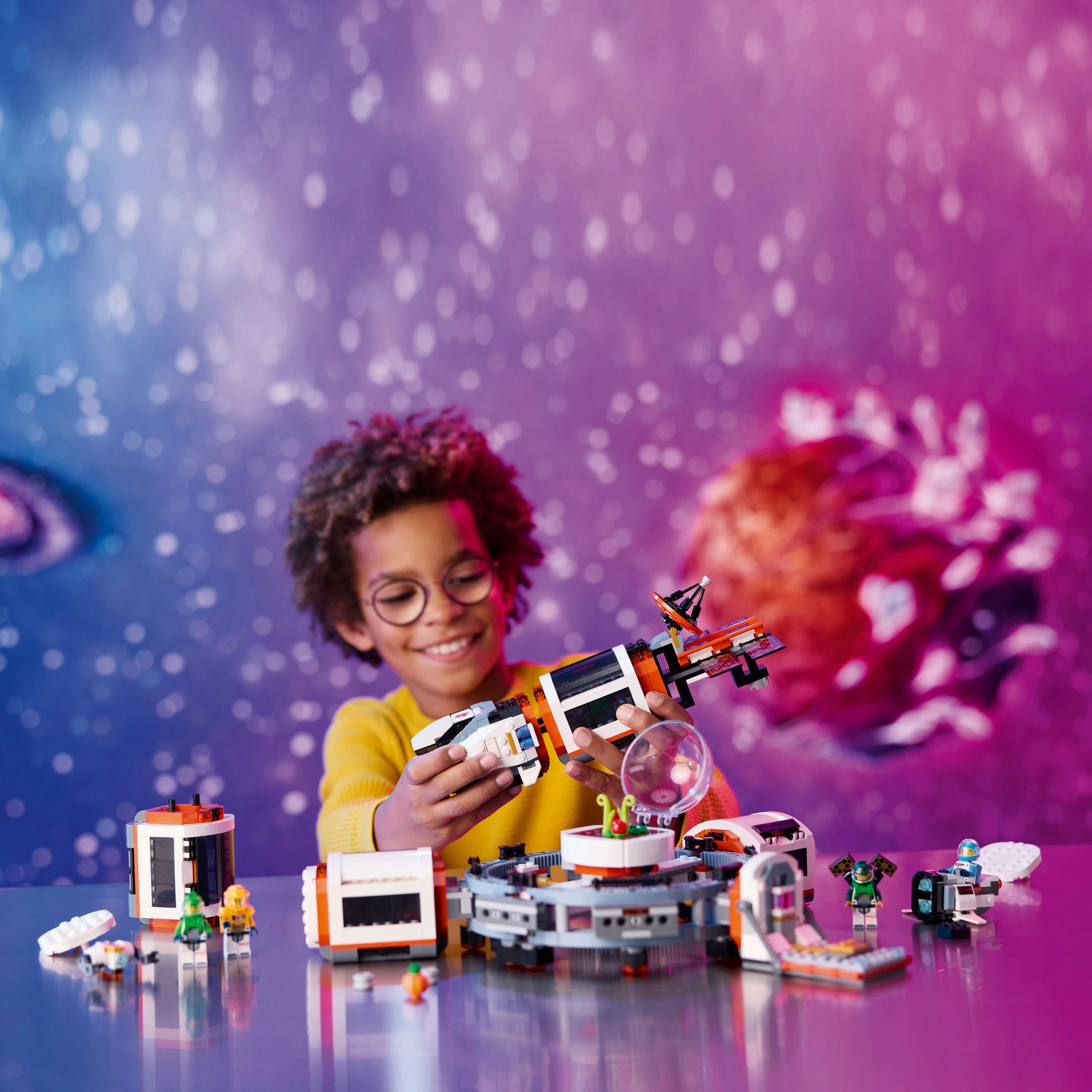 Set ndërtimi LEGO Modular Space Station 60433, 1097 pjesë, shumëngjyrësh