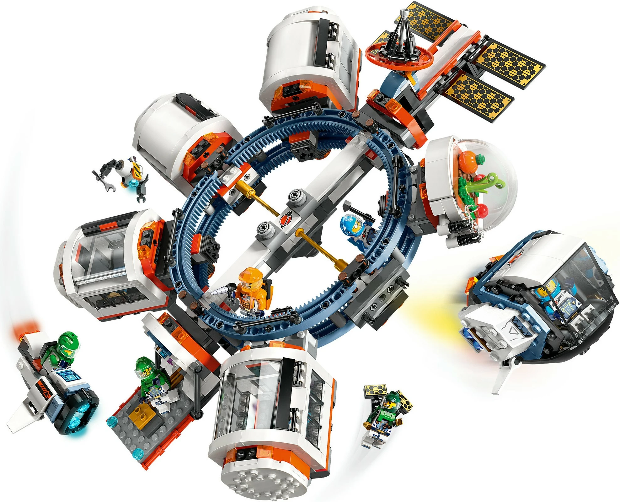 Set ndërtimi LEGO Modular Space Station 60433, 1097 pjesë, shumëngjyrësh