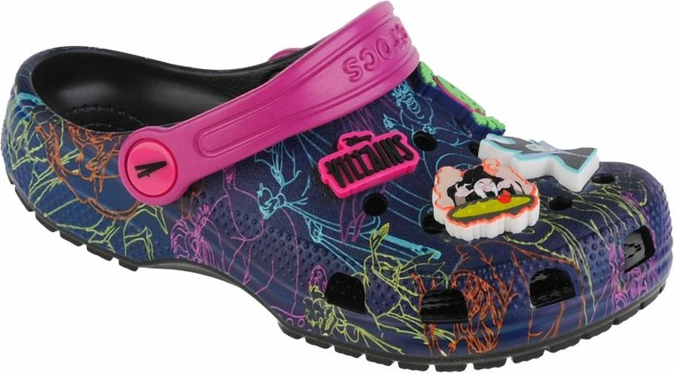 Atlete për fëmijë Crocs, Disney Villains Classic, blu marine