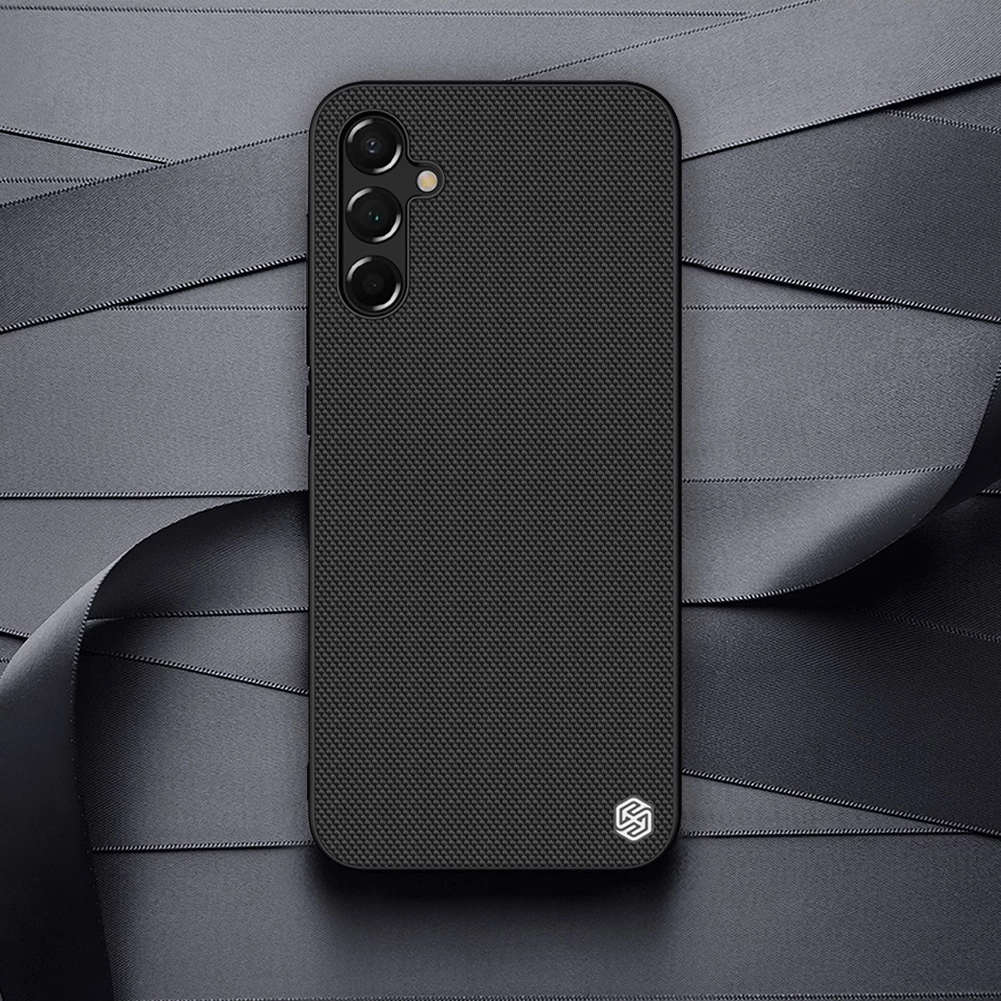 Mbështjellës Nillkin Textured Case për Samsung Galaxy A14 5G / Galaxy A14, Najlon, i zi