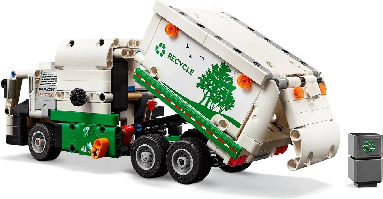 Set Lego Technic 42167 MACK LR Electric Garbage Truck
