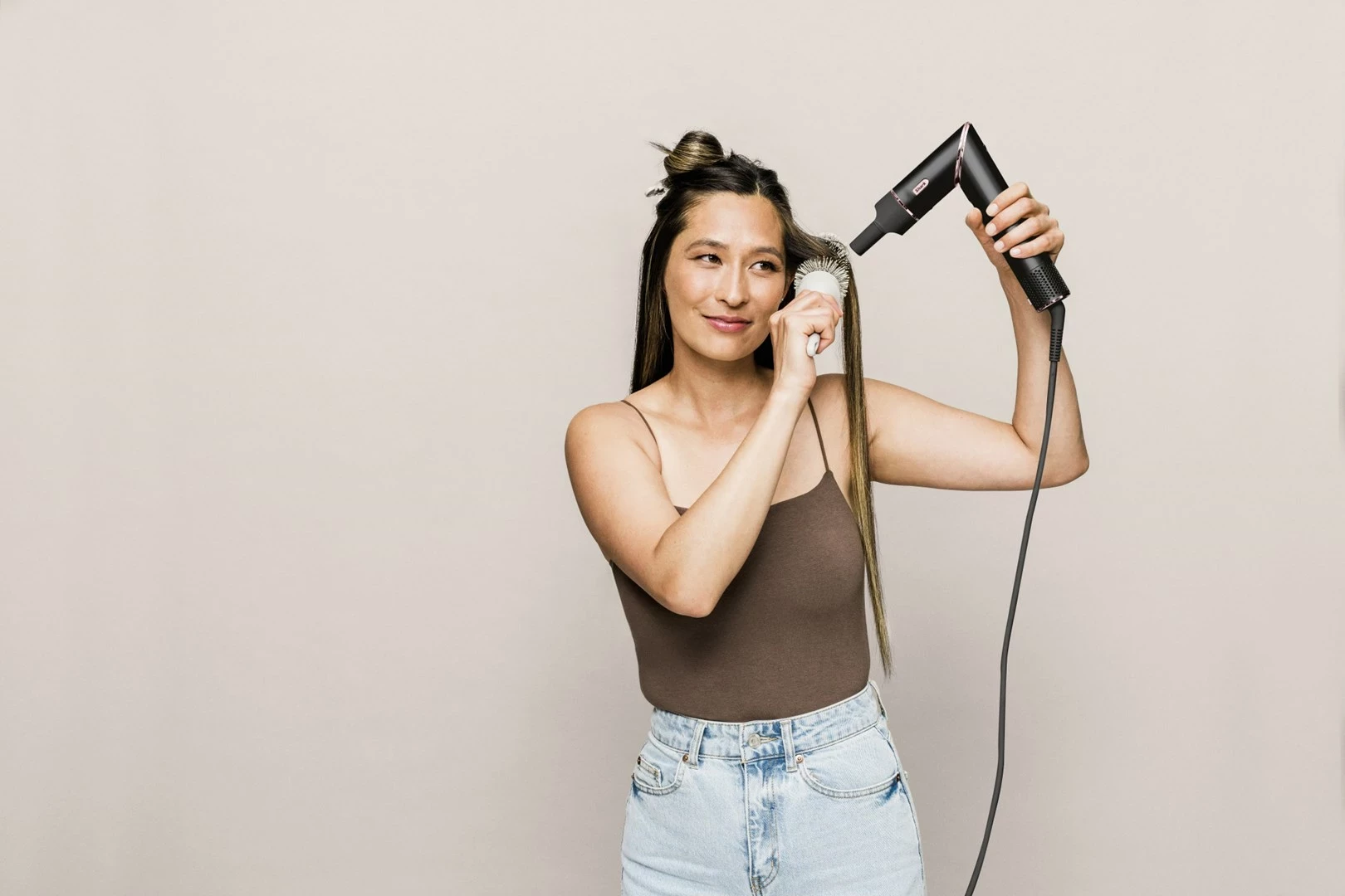 Multistyler për flokë Shark FlexStyle 5-in-1, 1400 W, HD440EU, zi/rozë