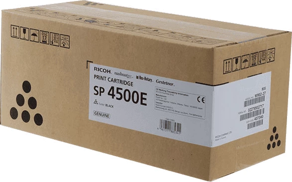 Toner, Ricoh, SP 4500E 407340, 6000 faqe, e zezë