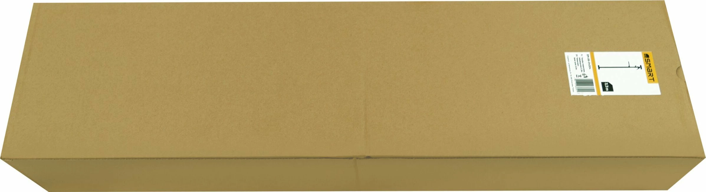 Shtyllë teleskopike për laser ndërtimi Smart SM-06-04004, 3.3m, fije 1/4" & 5/8", e verdhë, me çantë