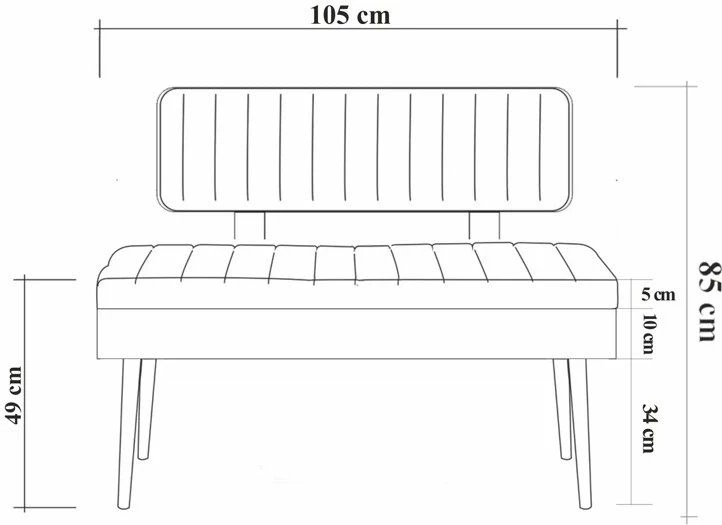 Set tavoline me karrige për ngrënie, i zgjatshëm, Hanah Home, Vina 0701 - 4, ngjyrë arre, gri, 5 pjesë