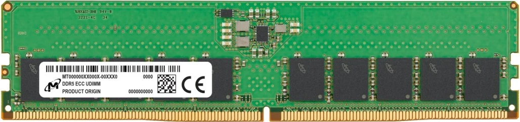RAM Memorje Micron MTC10C1084S1EC56BR, 16 GB, DDR5, 5600 MHz, ECC, për servera