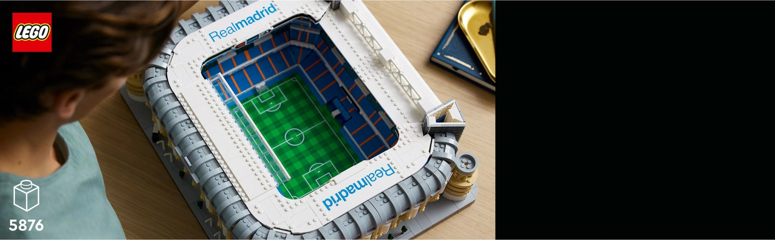 Set ndërtimi LEGO Creator Expert Real Madrid – Santiago Bernabéu Stadium, 5876 copë, plastikë