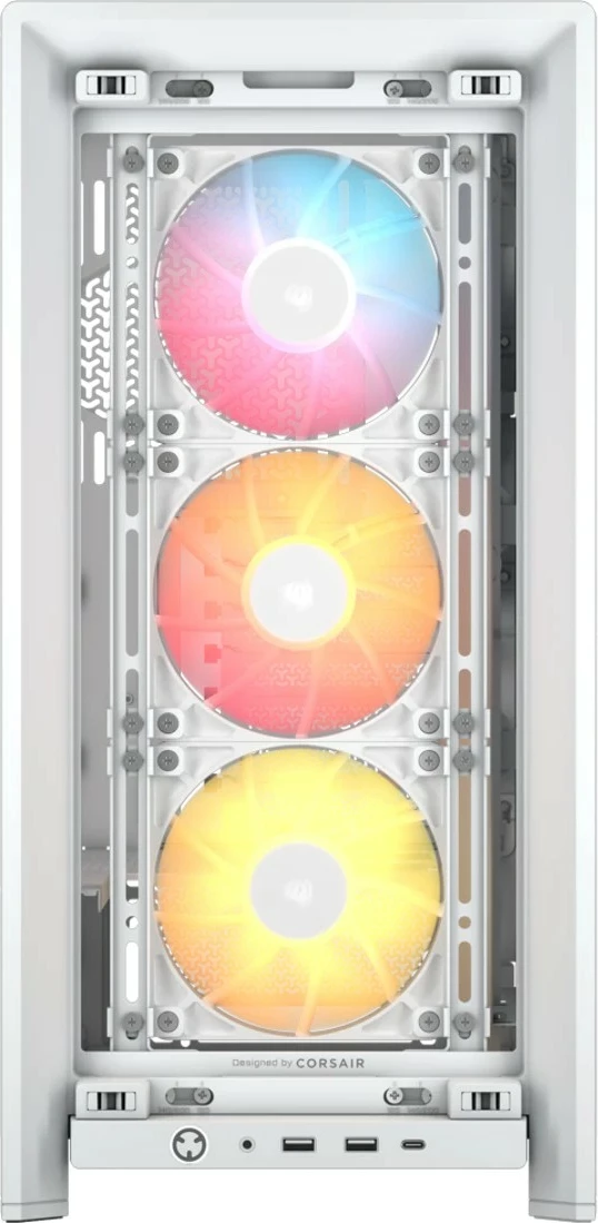 Kasë Corsair FRAME 4000D RS ARGB, Midi Tower, e bardhë