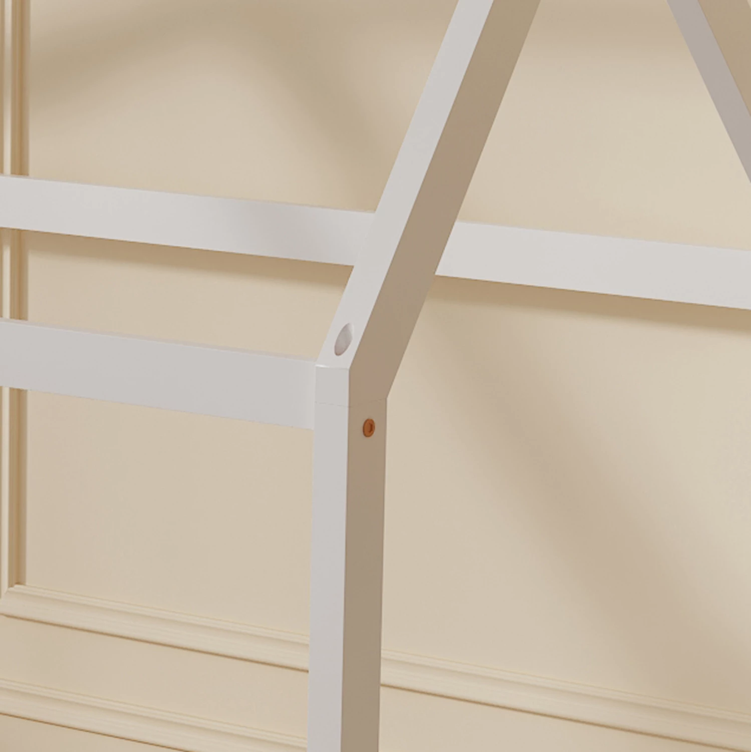 Krevat për fëmijë PEPE FH677.03 t.MONTESSORI dru pishe i bardhë - 190x90cm