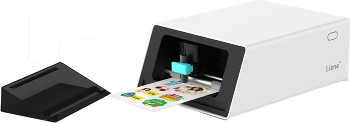 Printer foto portativ 2-në-1 Liene PixCut S1 DHP700, 300 DPI, Bluetooth 5.0, 4x6/4x7 inç, e bardhë, set 36 fletë