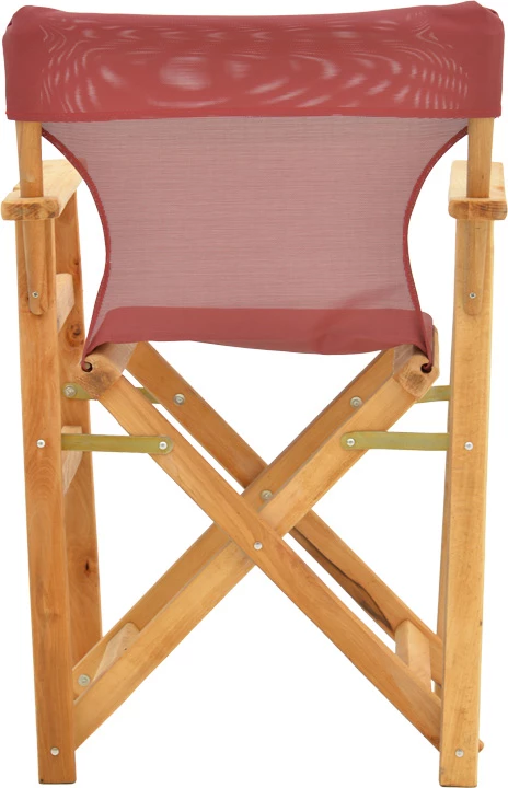 Karrige regjisori, ngjyrë natyrale, dru ahu i fortë dhe pëlhurë e kuqe