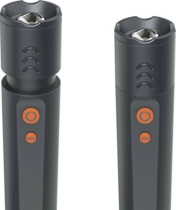 Elektrik dore LED Hama FLX300 (228604) 350 lm rreze 230 m 4 moda me zoom me grep të heqshëm, e zezë