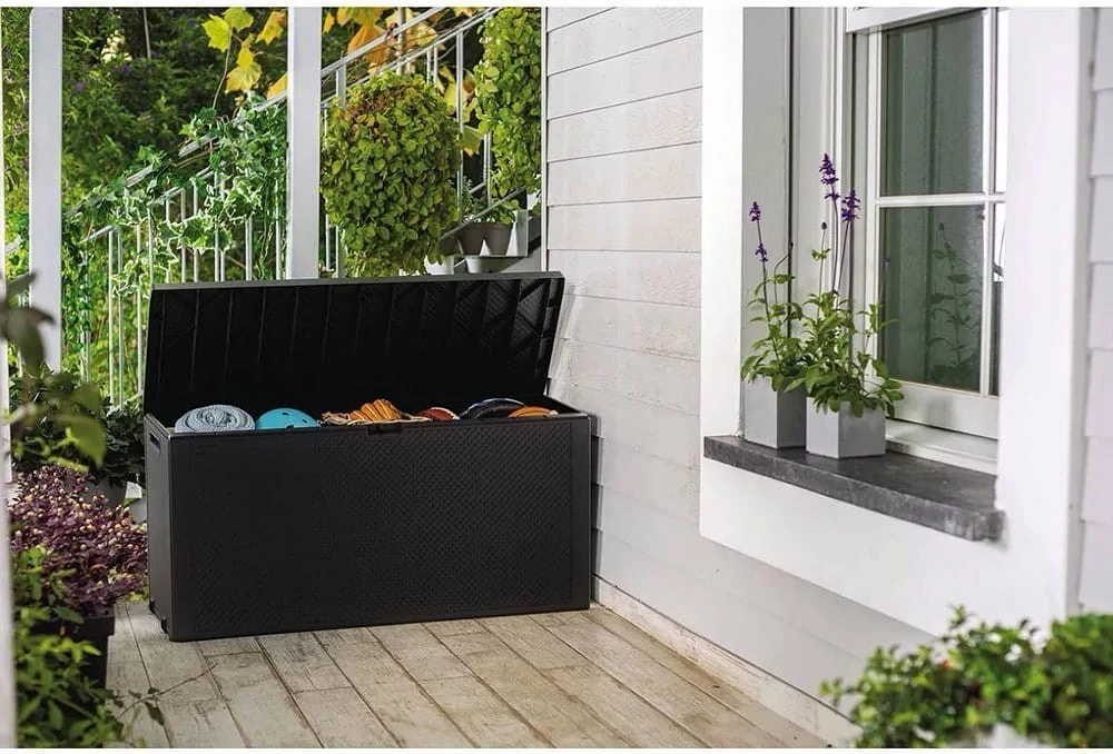 Kuti magazinimi KETER 249722, 270L, drejtkëndëshe, grafit