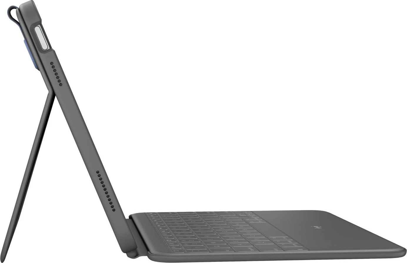 Mbështjellës me tastierë Logitech Rugged Folio për iPad 10th Gen, gri