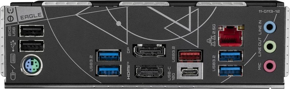 Pllakë amë Gigabyte Z790 EAGLE, Socket 1700, ATX, DDR5, 2.5GbE LAN, e zezë