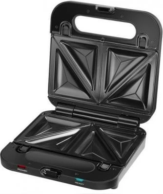 Tostier Amica SMK4011, 750W, 3 pllaka të ndërrueshme, i zi