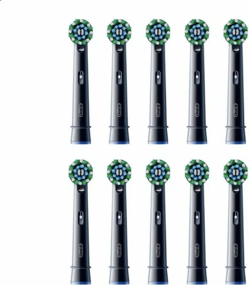 Kokë furçe Oral-B CrossAction 10 copë, e zezë