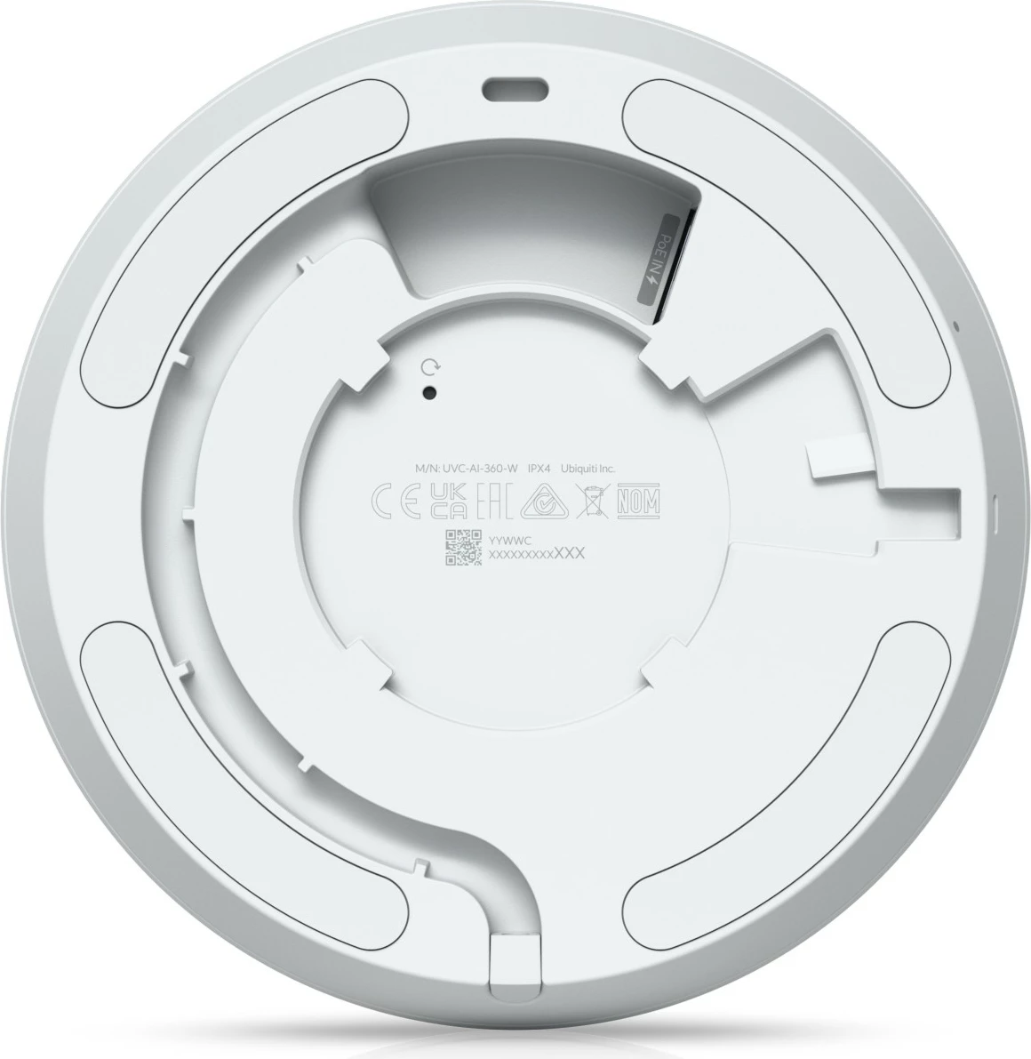 Kamerë sigurie Ubiquiti AI 360, IP, brenda/jashtë, me kabllo, ARM Cortex-A53, tavani/muri, bardhë