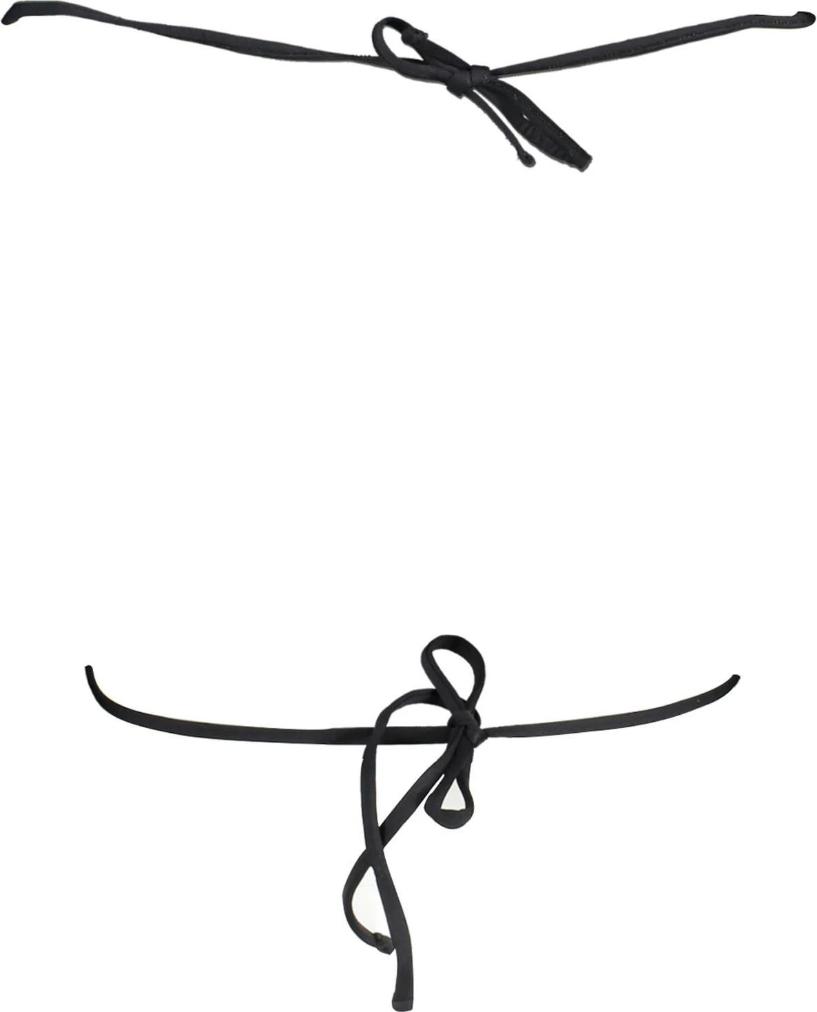 Bikine për femra KARL LAGERFELD BEACHWEAR, e zezë