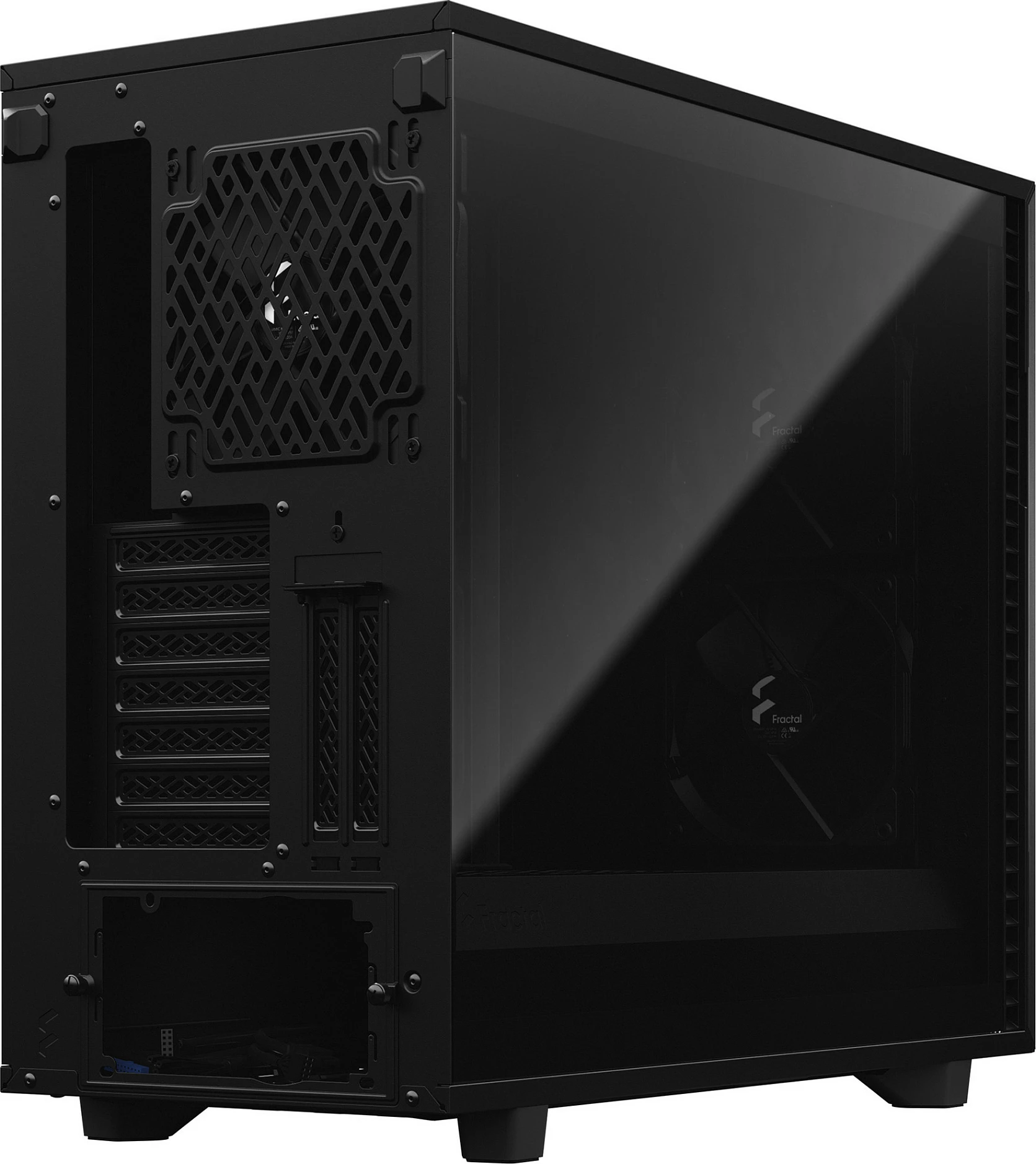 Kasë Fractal Design Define 7, Midi Tower, ATX, EATX, micro ATX, Micro-ITX, e zezë