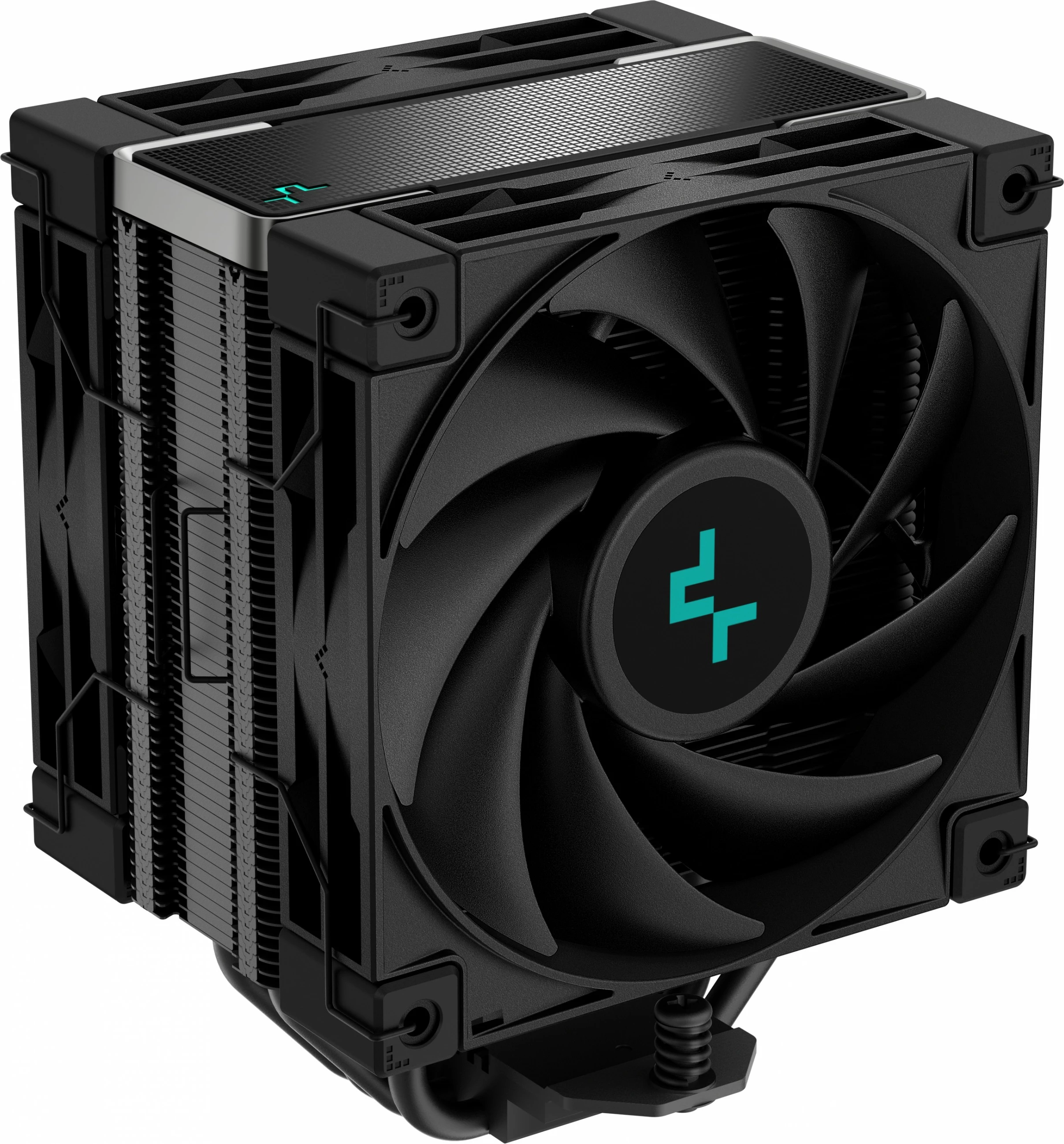 Ftohës ajri DeepCool AK400 ZERO DARK PLUS, 12 cm, 500 RPM, 1650 RPM, Ngjyrë e zezë