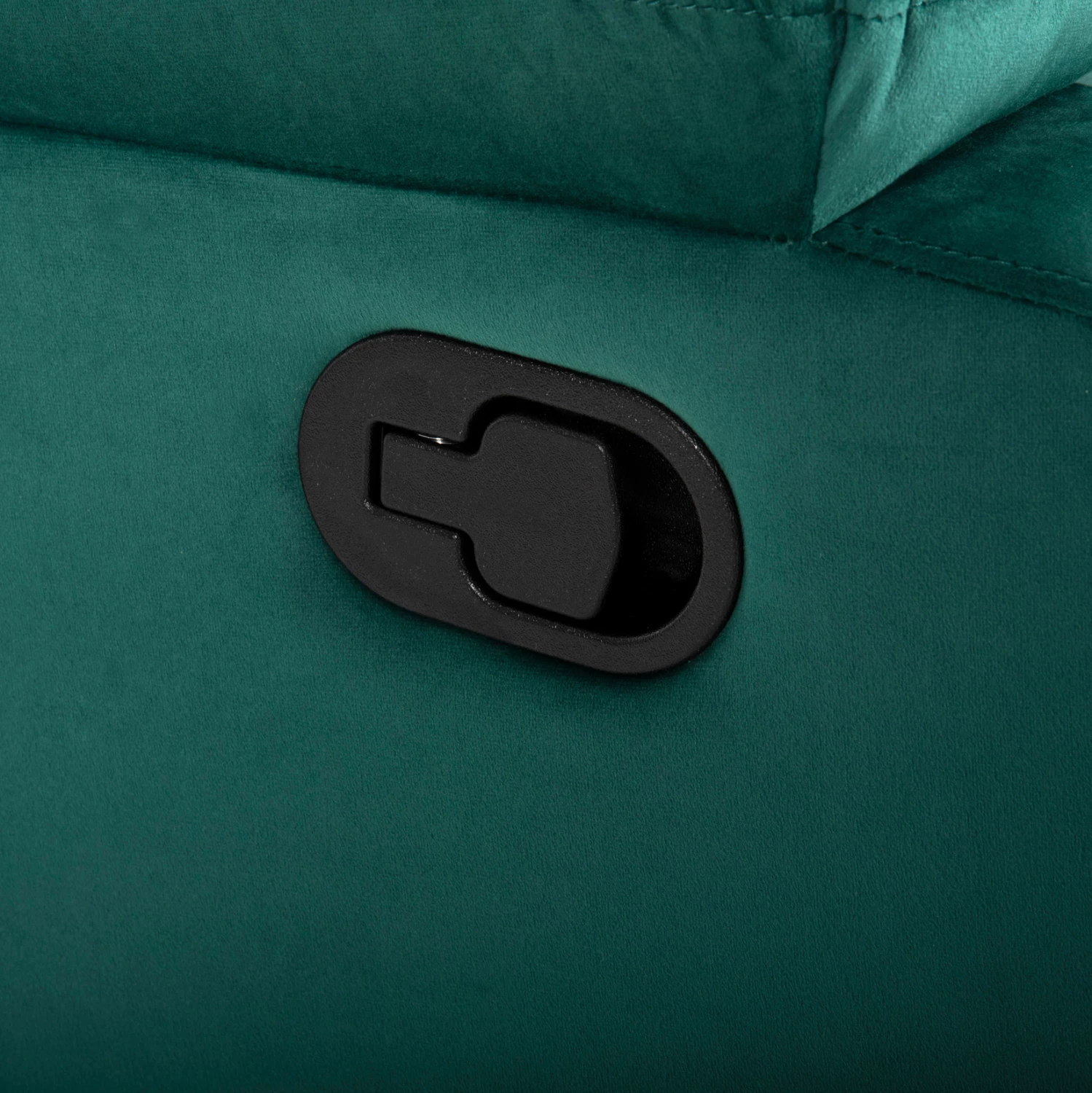 Karrige relaksuese YASUMU, ngjyrë selvi, kadife, 80x93x100H cm