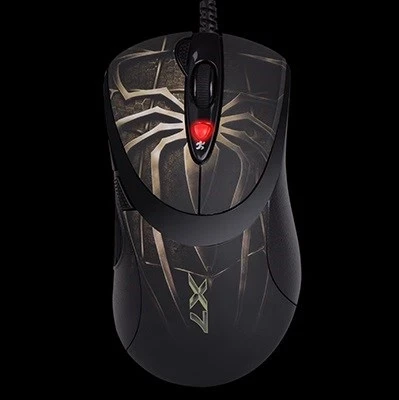 Maus për gaming A4Tech Anti-Vibrate Laser Gaming XL-747H USB Type-A, 3600 DPI