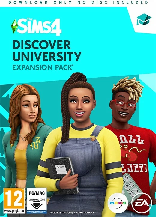 Lojë PC Electronic Arts The Sims 4: Discover University Expansion Pack, PC/Mac, download only
