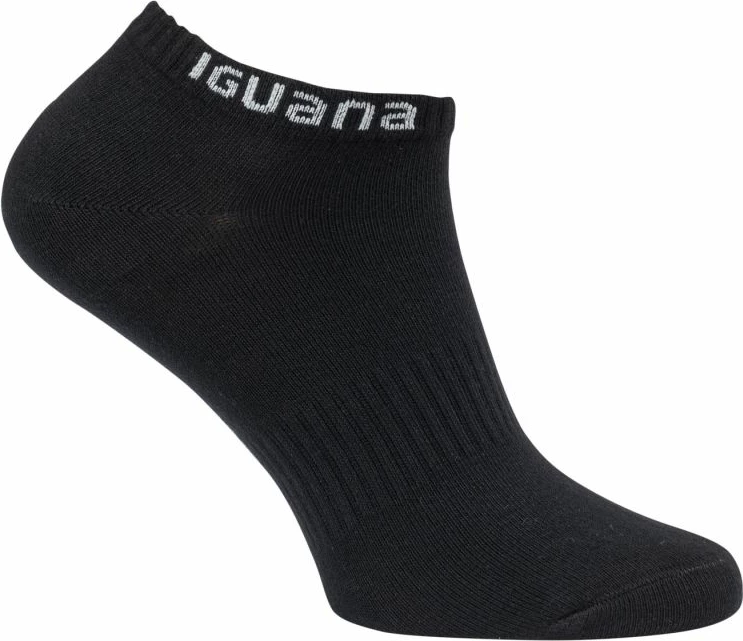 Çorape të shkurta Iguana, unisex, të zeza