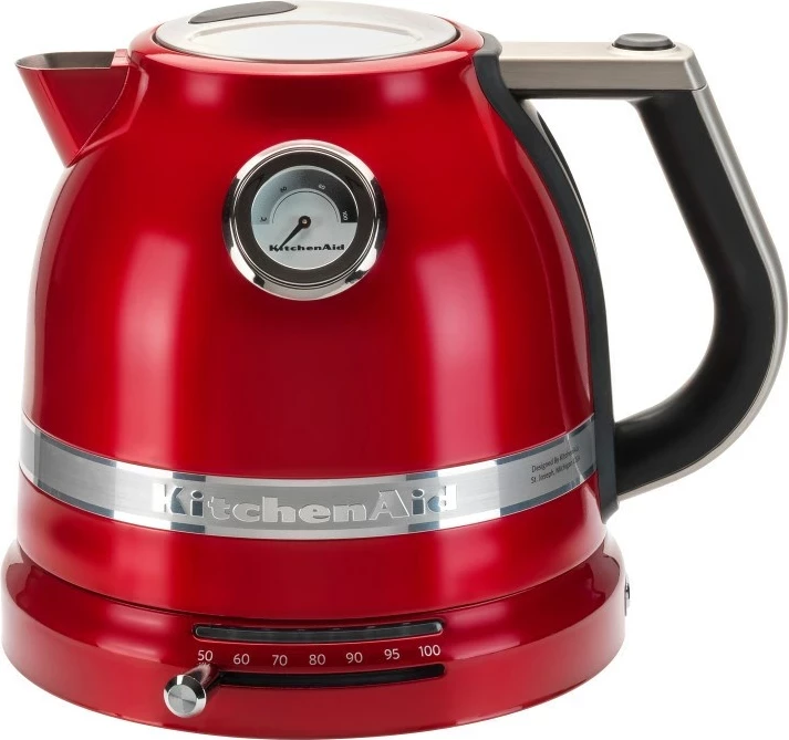 Çajnik elektrik KitchenAid 5KEK1522ECA, 1.5 L, 2400 W, Kuq