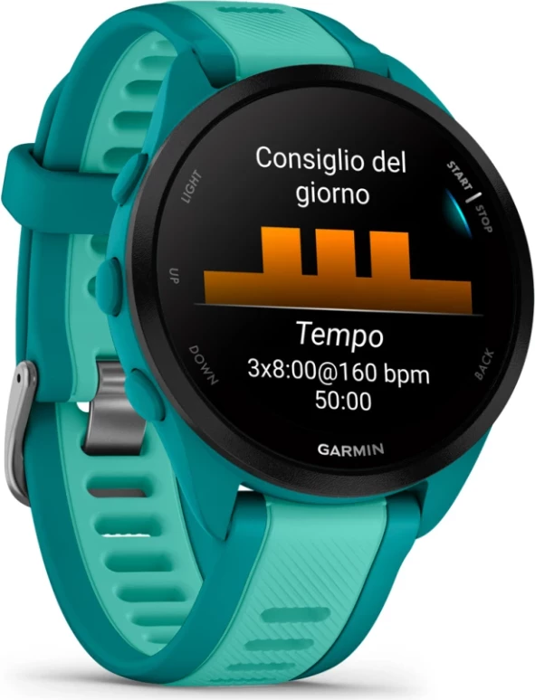 Smartwatch Garmin Forerunner® 165 Music Turquoise/Aqua