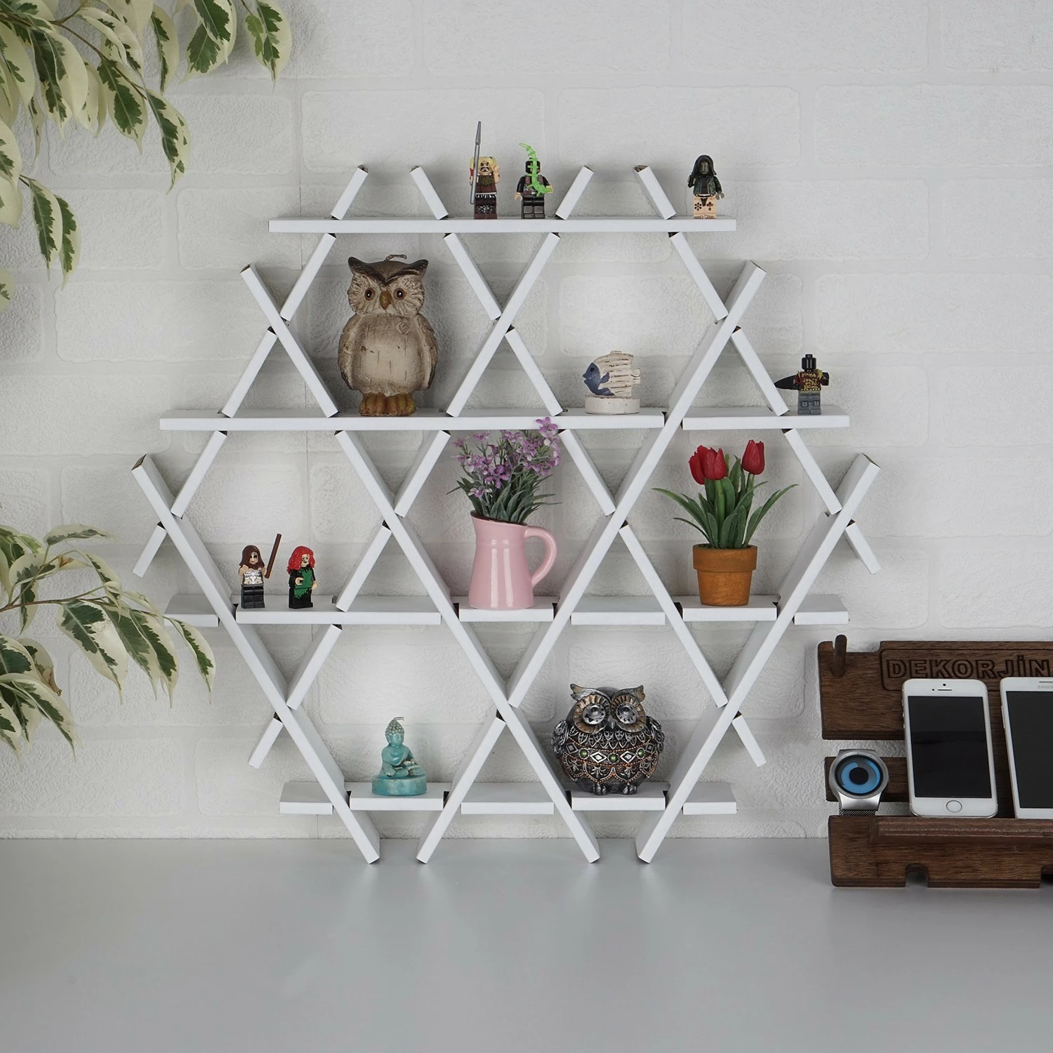 Raft kartoni i bardhë, HEXBEYAZ-M, Aberto Design