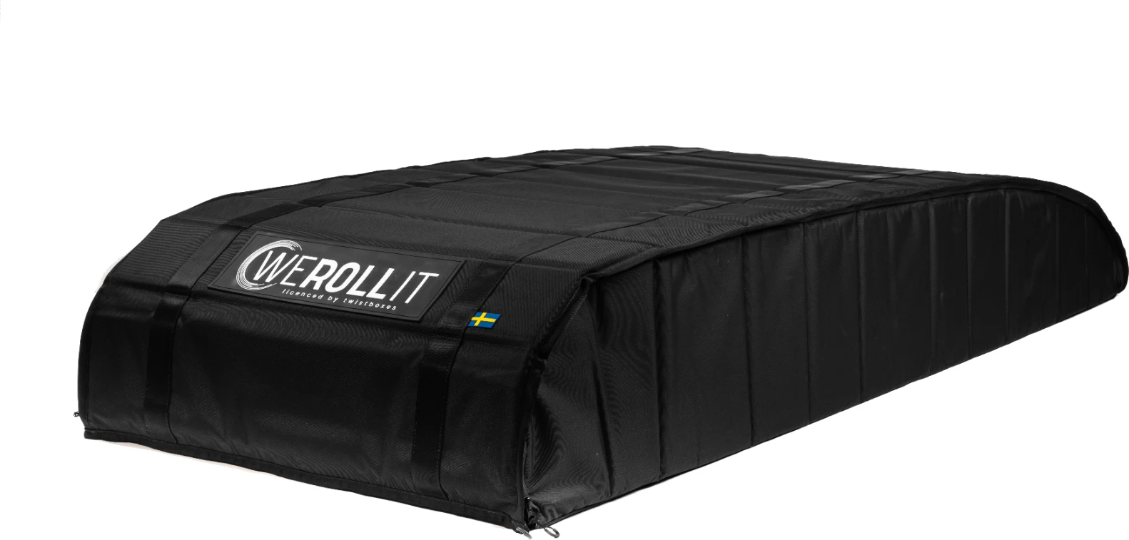 Kuti bagazhi për tavan makine Werollit Foldable Roof Box 520L, 520 L, e palosshme, ngarkesë max 75 kg, e zezë, me set montimi