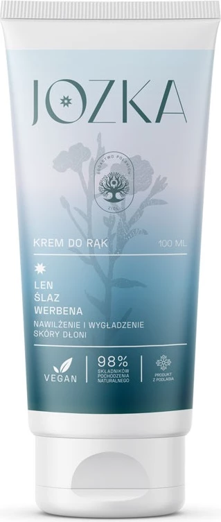 Krem për duar Jozka me liri, malvë dhe verbena për femra, 100ml